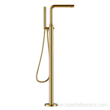 Fashion Luxury Brass Floor Mount Bathtub Faucets